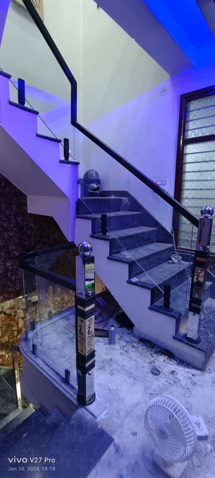 Glass Railing Staircase 6